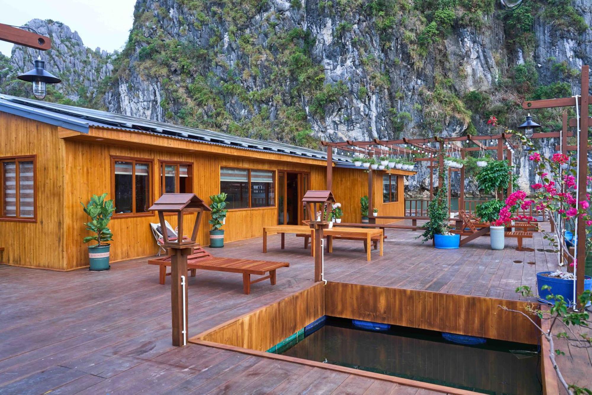 Lan Ha Floating Homestay Dong Khe Sau Kültér fotó